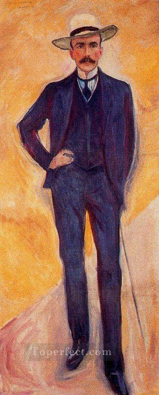 count harry kessler 1906 Edvard Munch Oil Paintings